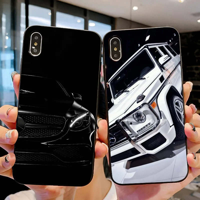 

Cover Case for Apple iPhone 11 Pro 6 6S 7 8 Plus 10 X XS Max XR 5 5S SE For AMG Samsung Galaxy Note 8 9 10 S8 S9 S10 Plus S10E