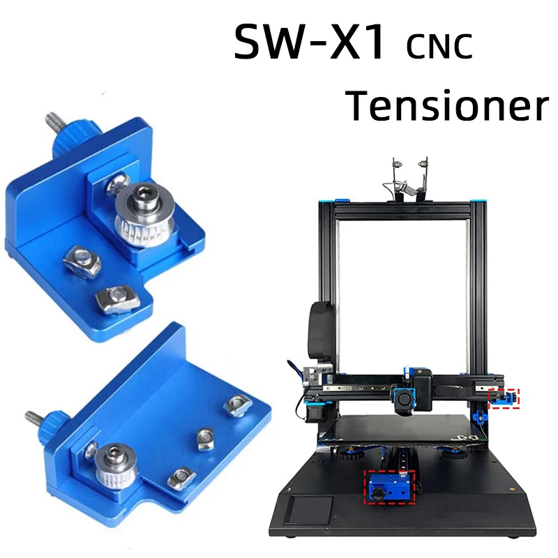 Оригинальный 3D принтер X Y Axis синхронный ремень стрейч выпрямитель Натяжитель для