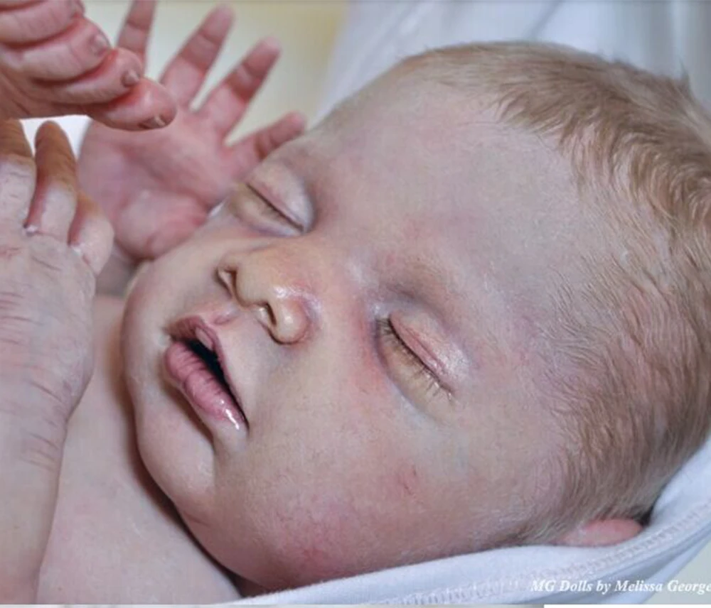 Reborn doll Kit новорожденный очень мягкий на ощупь неокрашенный силикон винил детали