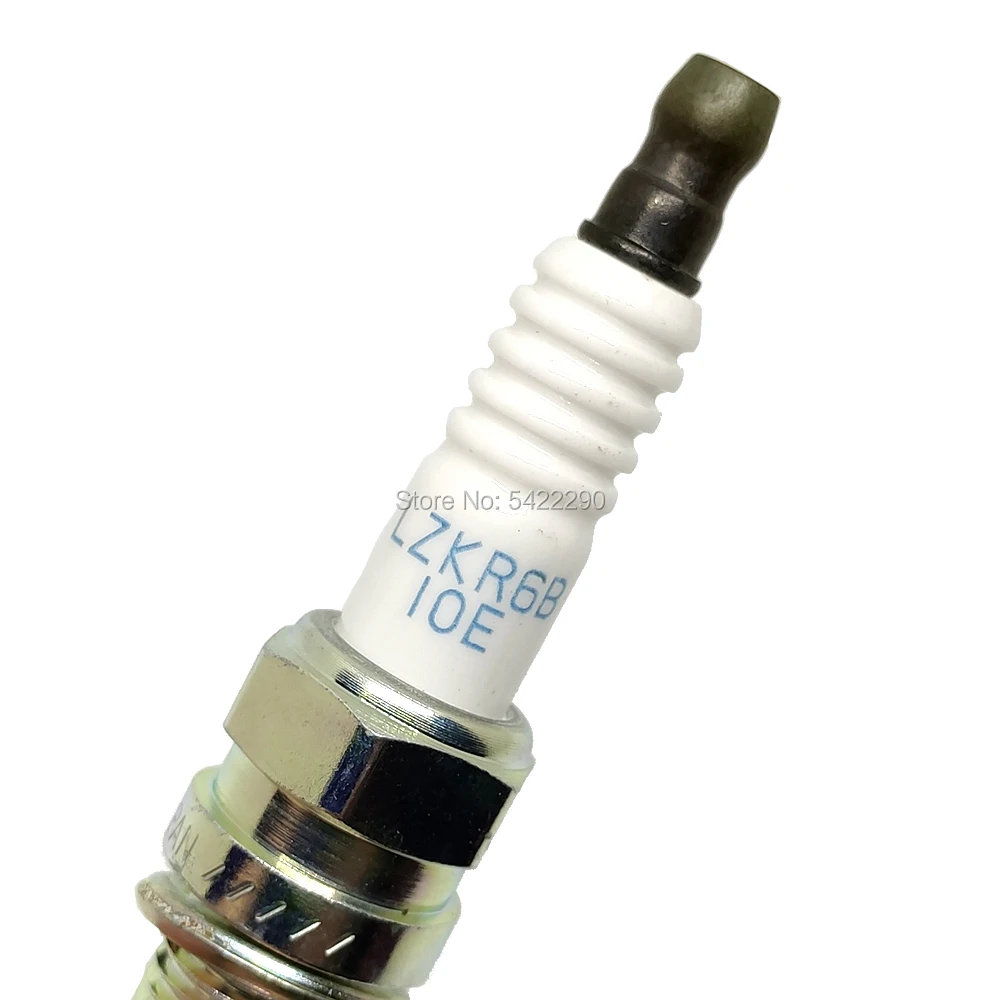 LZKR6B10E 1578 Spark Plug Fit For I20 I30 IX20 ELANTRA CEE'D SOUL RONDO RIO CERATO VENGA 1.4 1.6 18855-10060 18854-10080 4pcs