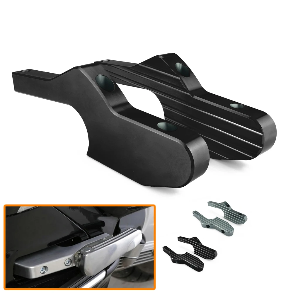 Hot New Motorcycle Foot Rest Footrest Extender for Piaggio Vespa GT GTS GTV 60 125 125ie 200 250