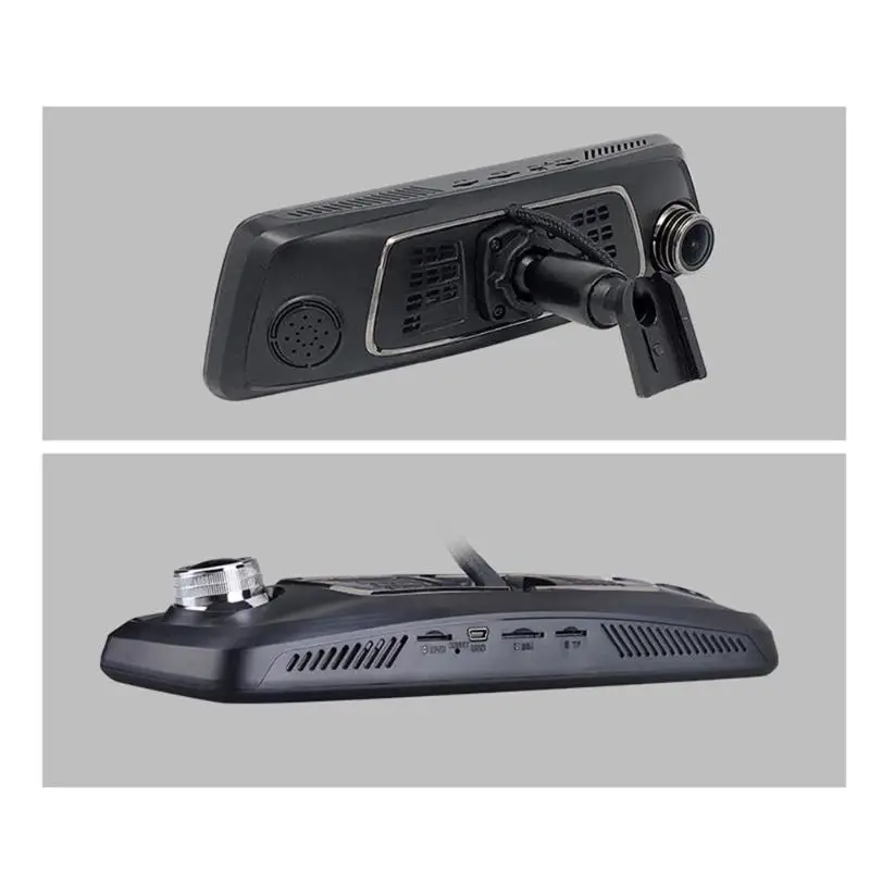 Phisung V9 4G 1296P Автомобильное зеркало заднего вида Dashcam с 3 камерами заднего вида