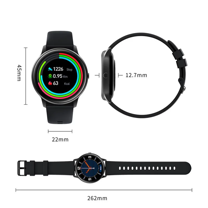 Imilab KW66 Smart Watch Sport Metal Heart Rate Sleep Monitor Long Standby  Time IP68 Waterproof Smartwatch for Women 2020|Smart Watches| - AliExpress