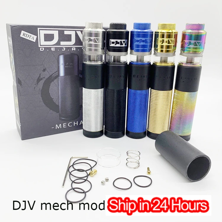 Taphoo Djv Rdta Mech комплект механический мод 510 Thread18650 батарея электронная сигарета Vape Mod