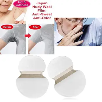 

1pairs Underarm Ultrathin Absorbent Pads Summer Disposable Armpit Sweat Pad Anti Perspiration Body Cleaning Dry Pads Hot Sep 17