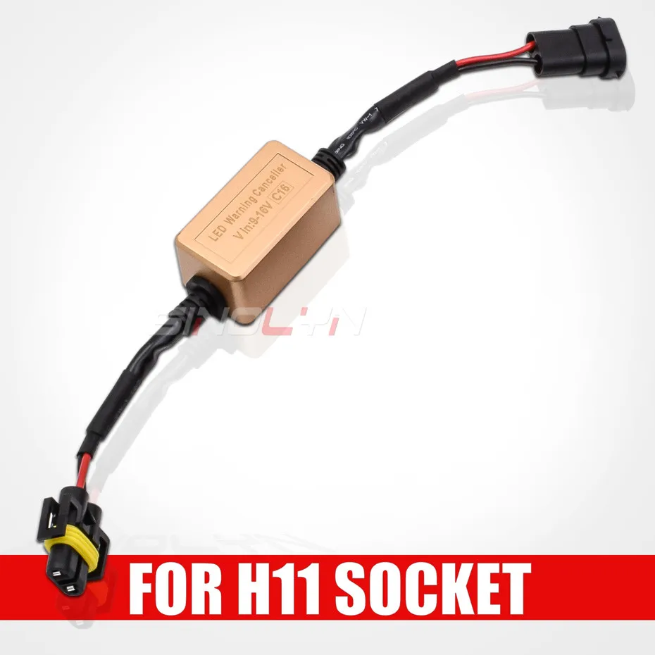 Computer Warning Error Free Anti Flicker Resistor Canceller Decoder Headlight LE