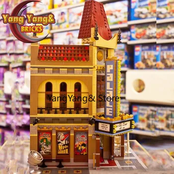 

15006 In Stock Street View Palace Cinema 10232 Building Blocks 2100+Pcs Creator Expert Bricks King 84006 LJ99012