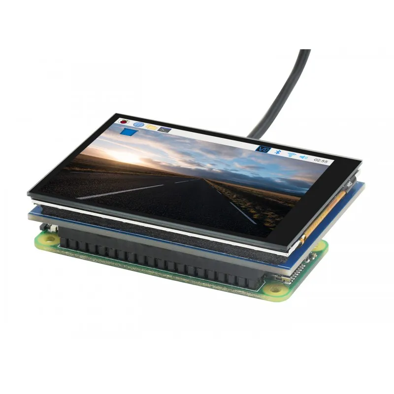   2.8 ġ LCD ġ ũ, 480  640 ػ DPI IPS   ȭ  Ŀ, RPI 4B, 3B +, 3B, Zero W