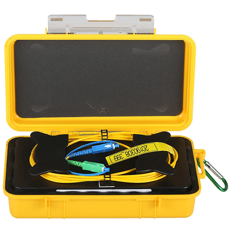

fibra optica SC/UPC-SC/APC OTDR Dead Zone Eliminator,Fiber Rings ,Fiber Optic OTDR Launch Cable Box 1km SM 1310/1550nm