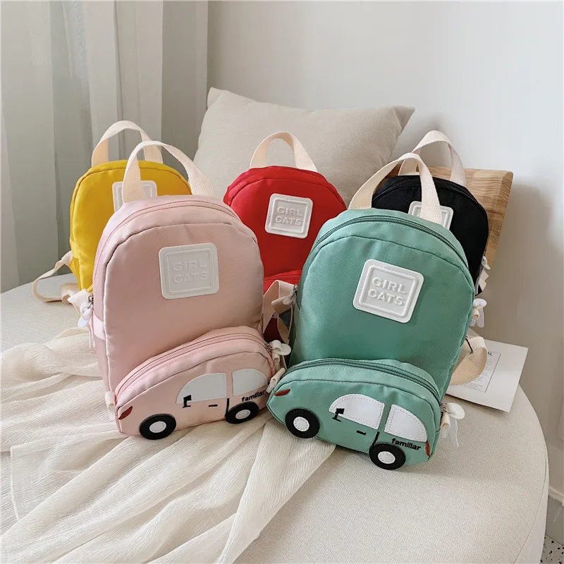 Backpack Korean School-Bag Mini Childrens Accessory Removable Kindergarten Wild Kids