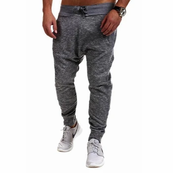

Mens Casual Solid Multi-pocket Trousers Streetwear Slim Drawstring Cargo Pants Male 2019 Autumn Winter Jogging Sweatpants 2XL