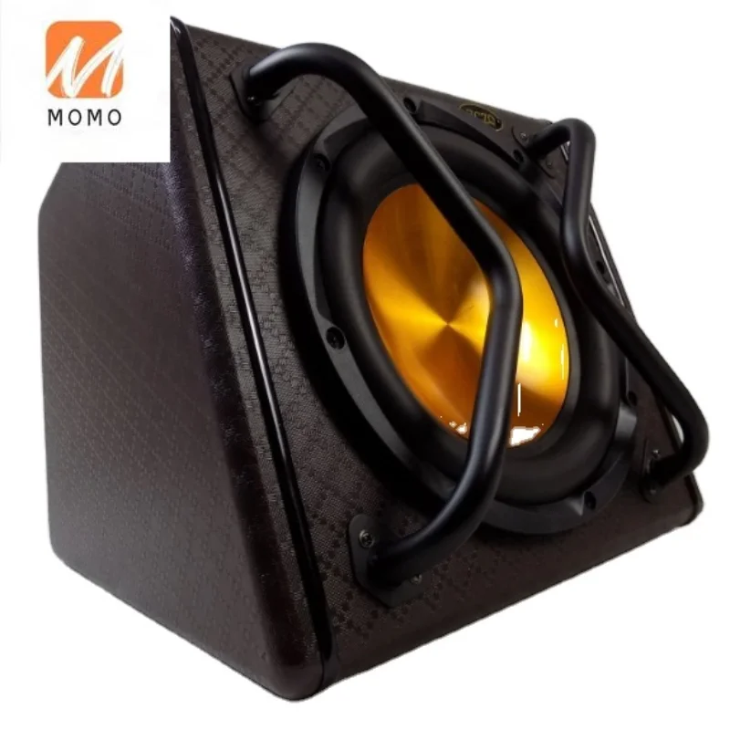 High quality 10 inch car subwoofer wooden case black leather high-power audio speakers factory price | Инструменты