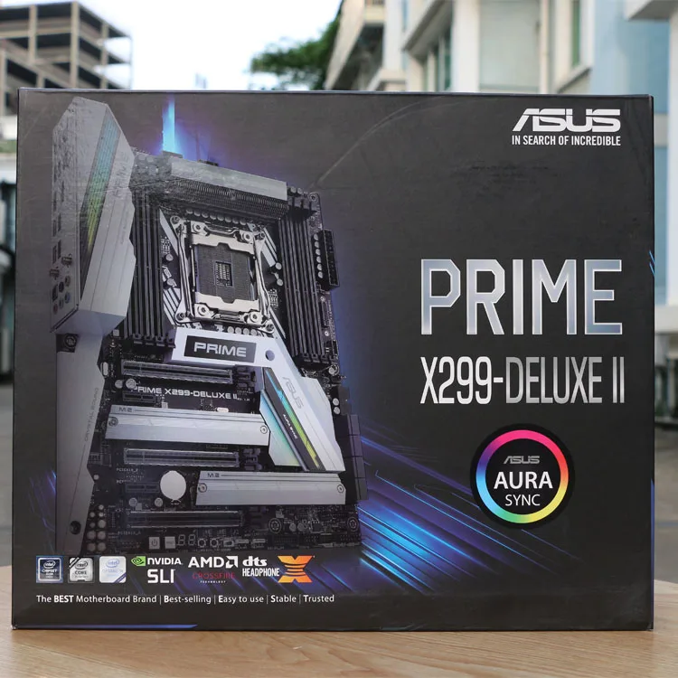 Материнская плата Asus PRIME X299-DELUXE II для настольных ПК и игр ATX