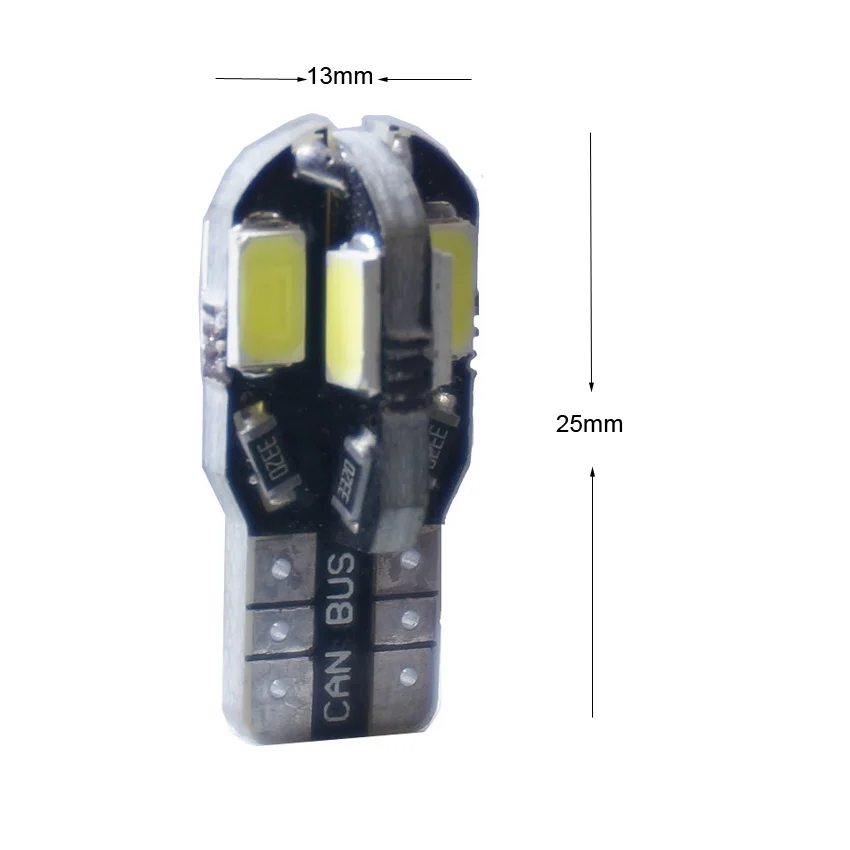 Светодиодный T10 W5W Canbus лампы для салона автомобиля фары для Toyota RAV4 Auris Yaris Avensis t25 Prius Hilux Tundra Verso Camry Corolla