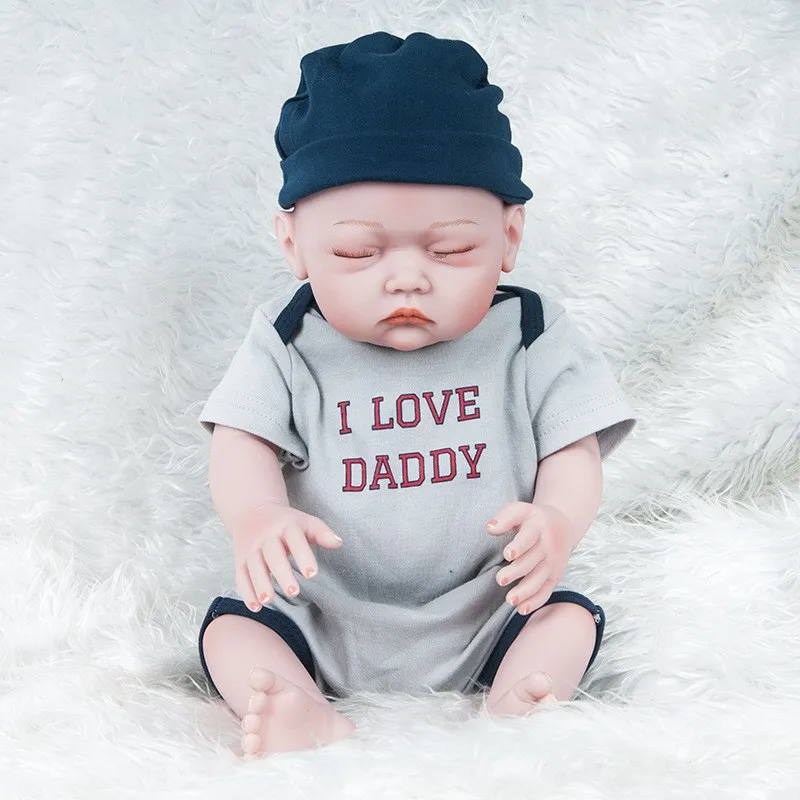

Simulation Baby Silicone Dolls Reborn Dolls 52cm Simulation Baby Dolls Handmade Reborn Baby Cotton Toy Toddler Soft For Kids