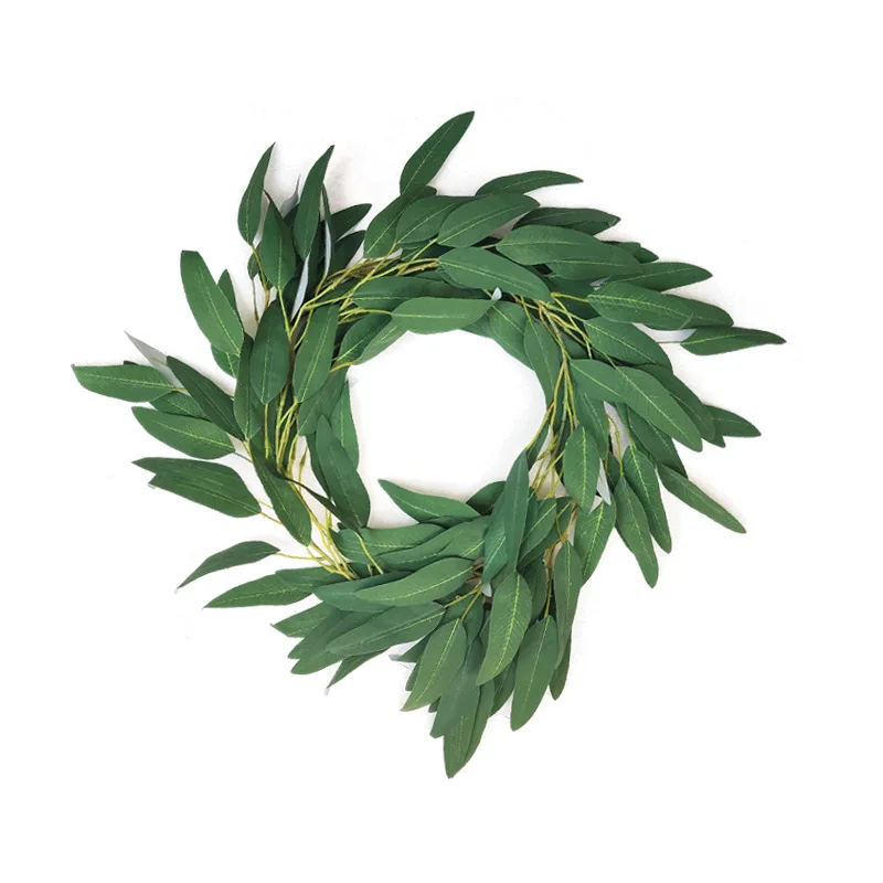 

2m Artificial Ivy Leaves Plants Weeping Willow Wedding Home Floral Decoration