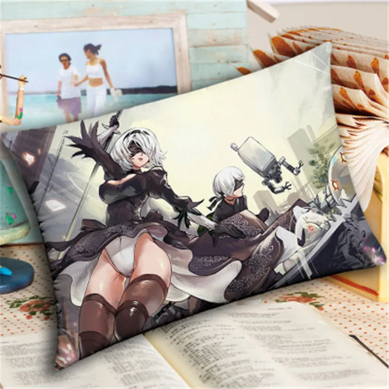 NieR: автоматический интеллектуальный робот йорха № 2 Тип B двусторонняя ткань длинная подушка домашнее украшение спальни X2534