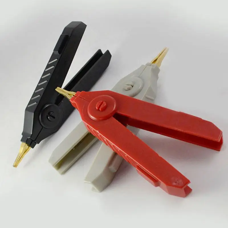 

Plated Copper Alligator Clip Kelvin Four Clip Duckbill Clip