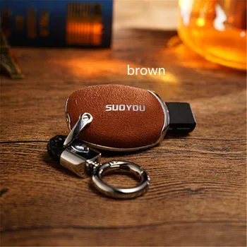

Genuine Leather Galvanized Alloy For Mercedes Benz AMG W203 W210 W211 W124 W202 W204 W205 W212 W176 Car Key Cover Case Key Case
