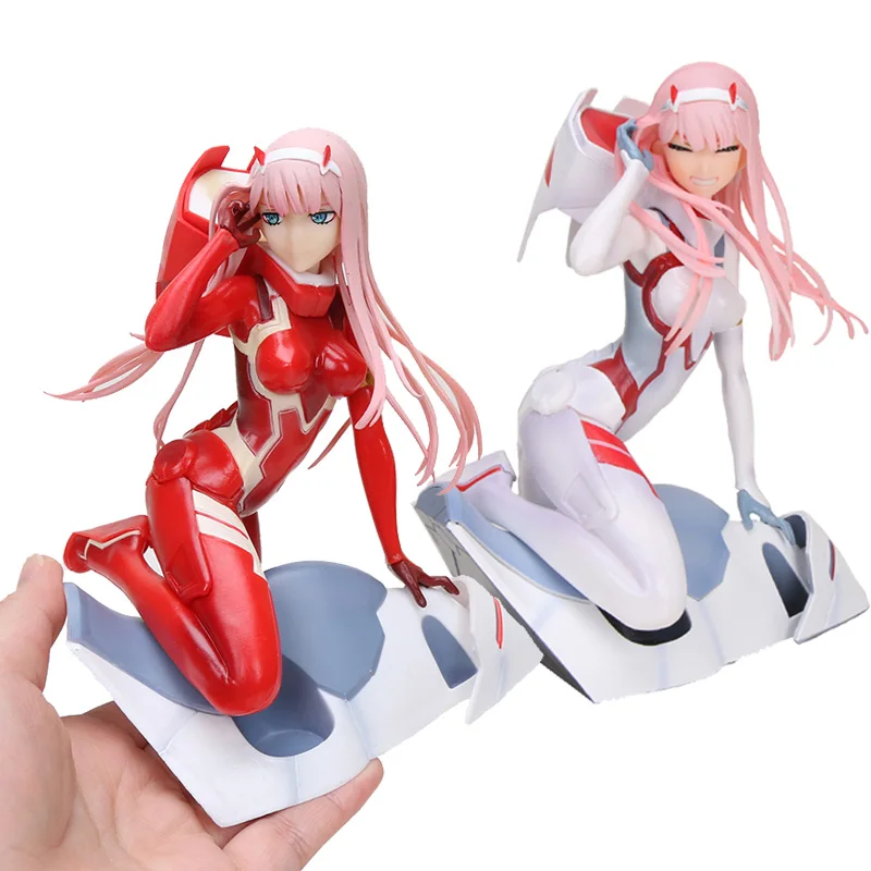 Фигурки героев аниме Дарлинг во Фране 15 см фигурка Zero Two 02 красная/белая одежда