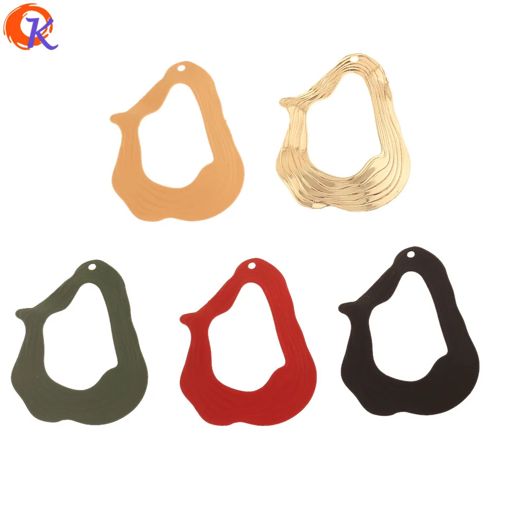 

Cordial Design 100Pcs 32*40MM Jewelry Accessories/DIY Making/Earrings Connectors/Irregular Shape/Hand Made/Earring Findings