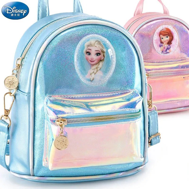 Подлинная disney Замороженный Рюкзак Эльза Анна Дети 2 способа Детская сумка через плечо девушка Сумка Высокое качество Рождественский подарок игрушка