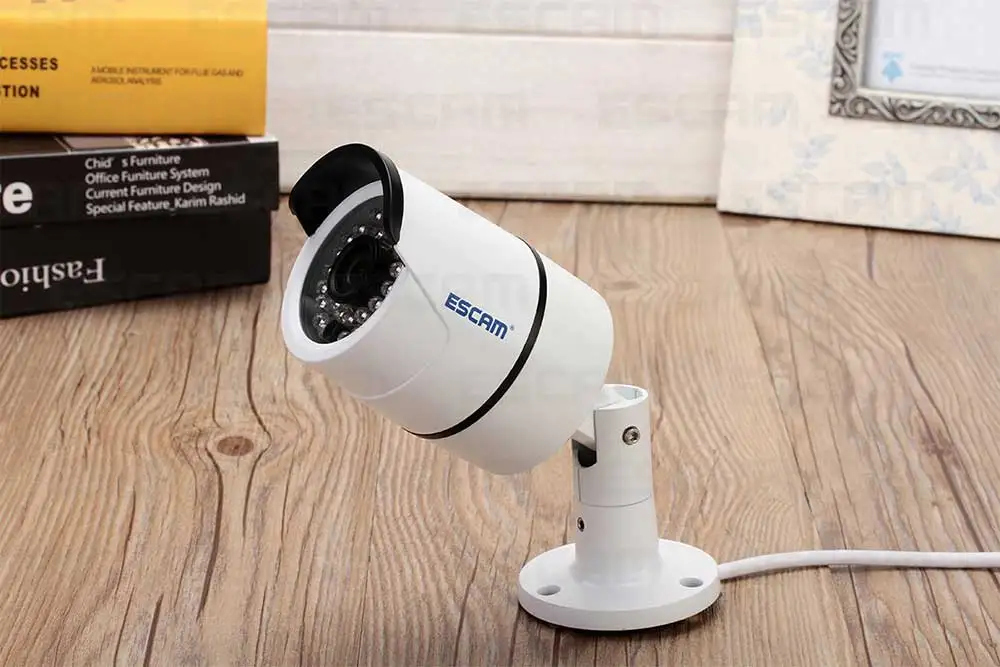 Escam болт QD410 IP камера 4MP H.265 Onvif P2P IR наружная контрольная пуля камера ночного видения Водонепроницаемая ip66 CCTV камера