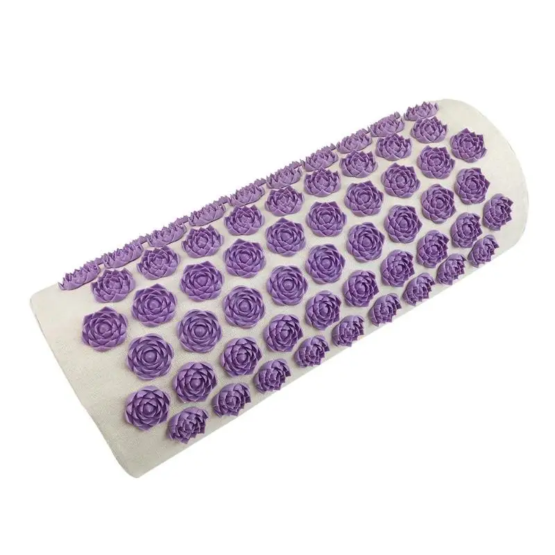 04 pillow Массажные подушки акупрессурный мат, подушка для йоги, коврики для снятия боли в спине, шип, коврик для головы, шеи, спины, ног, антистрессовый игольчатый массажер - Цвет: 04 pillow