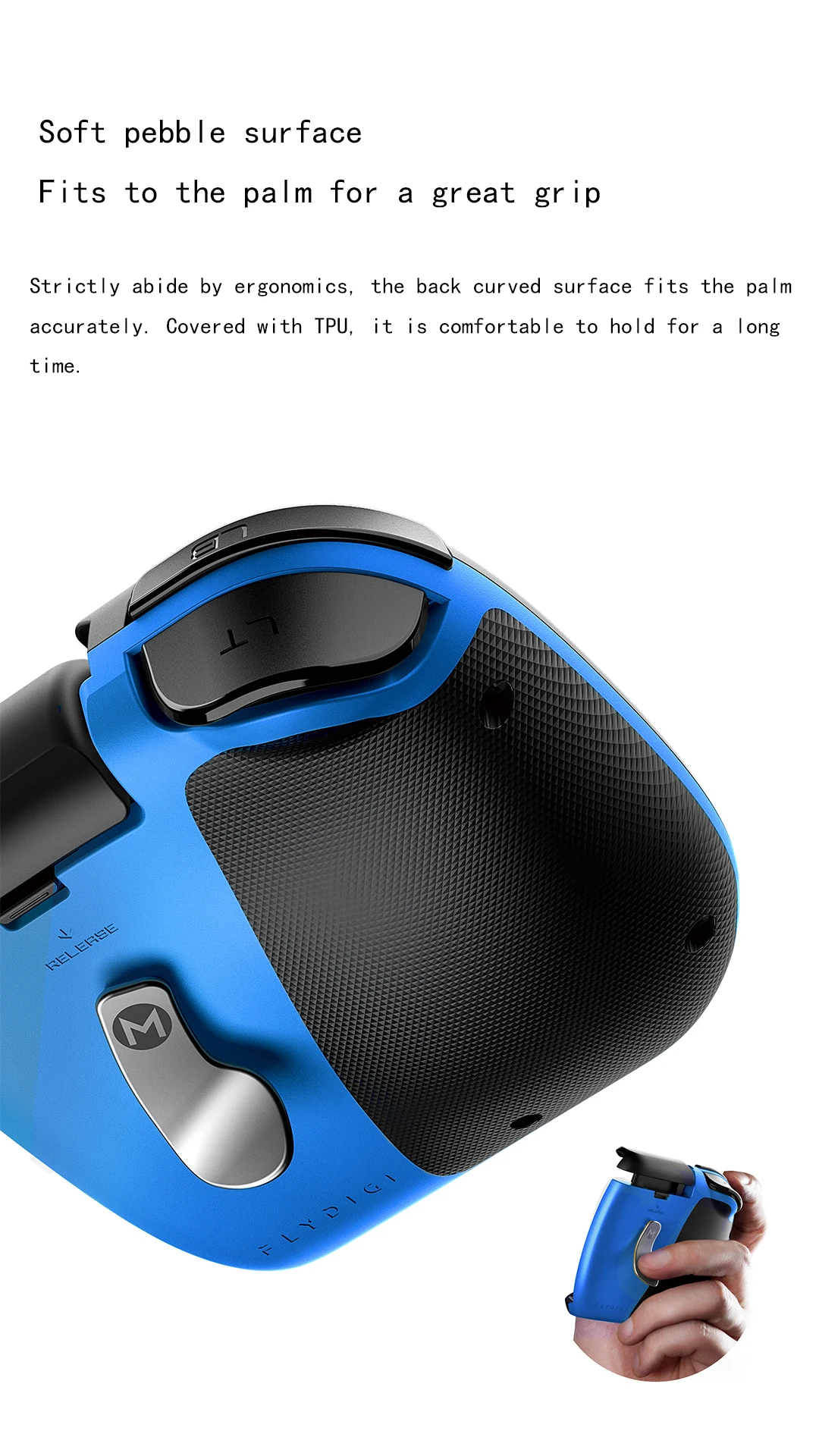 2021 New Professional e-Competition Wasp2 pubg mobile game controller  Bluetooth gamepad for Android/ios syste