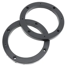 2 шт. Универсальный Черный Автомобильный Динамик прокладка водонепроницаемый Quakeproof пластик Твердые Шайба-адаптер кронштейны динамики крепления пластины