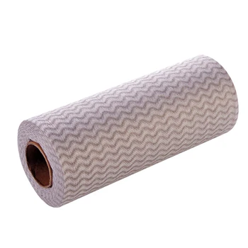 

50sheets/roll Water-Absorbing Scouring Kitchen Dishcloth Tool Restaurant Wet Dry Non-woven Remove Oil Disposable Cleaning Cloth