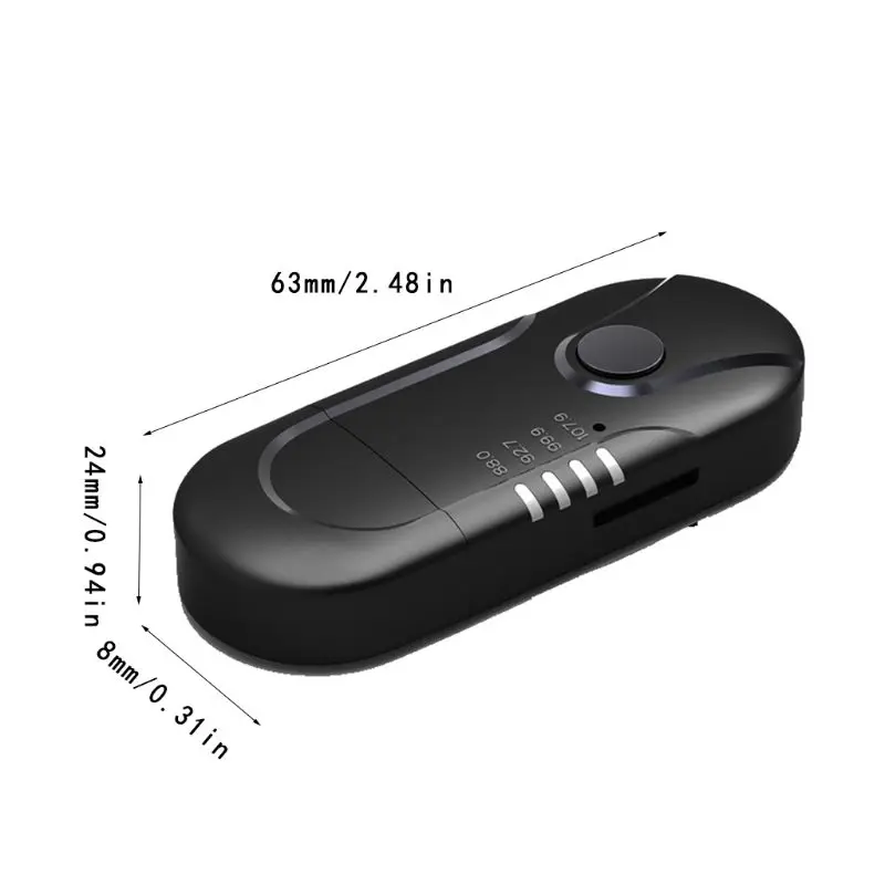 Bluetooth V4.1+ EDR hands-free автомобильный USB Bluetooth приемник стерео fm-радио LX9A