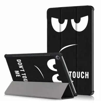 

For Samsung Galaxy Tab Advanced2 Tablet Protector Case Slim Light Smart Cover Stand for Tablet 10.1Inch SM-T583 Coloured Pattern