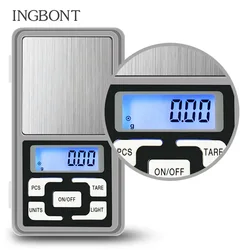 Mini Balance numérique de poche pour argent Sterling, LCD, pour bijoux électroniques, poids en grammes, 100g 500g x 0.01g 