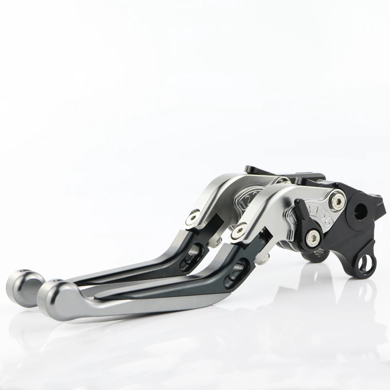 Тормозной рычаг сцепления мотоцикла для Suzuki GSF 600S BANDIT 1996-2004 GSF 250 Bandit CNC складной регулируемый выдвижной - Цвет: blue titanium