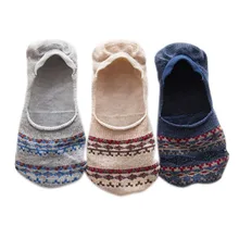 6 пар коротких женских носков в национальном стиле зимние женские нескользящие короткие носки повседневные вязаные женские носки Calcetines для девочек