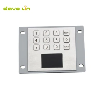 

Custom Keyboard Industrial Panel Mount Touchpad Keypad with USB Interface