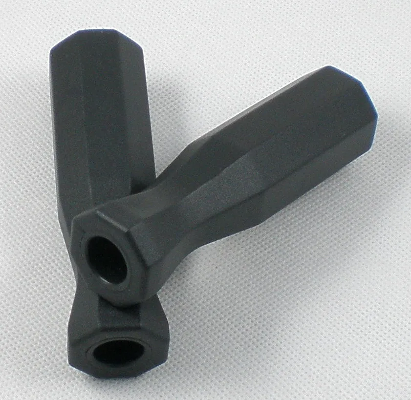 NEW 2pcs 5/8" rod Foosball Soccer Table football rubber handle grip