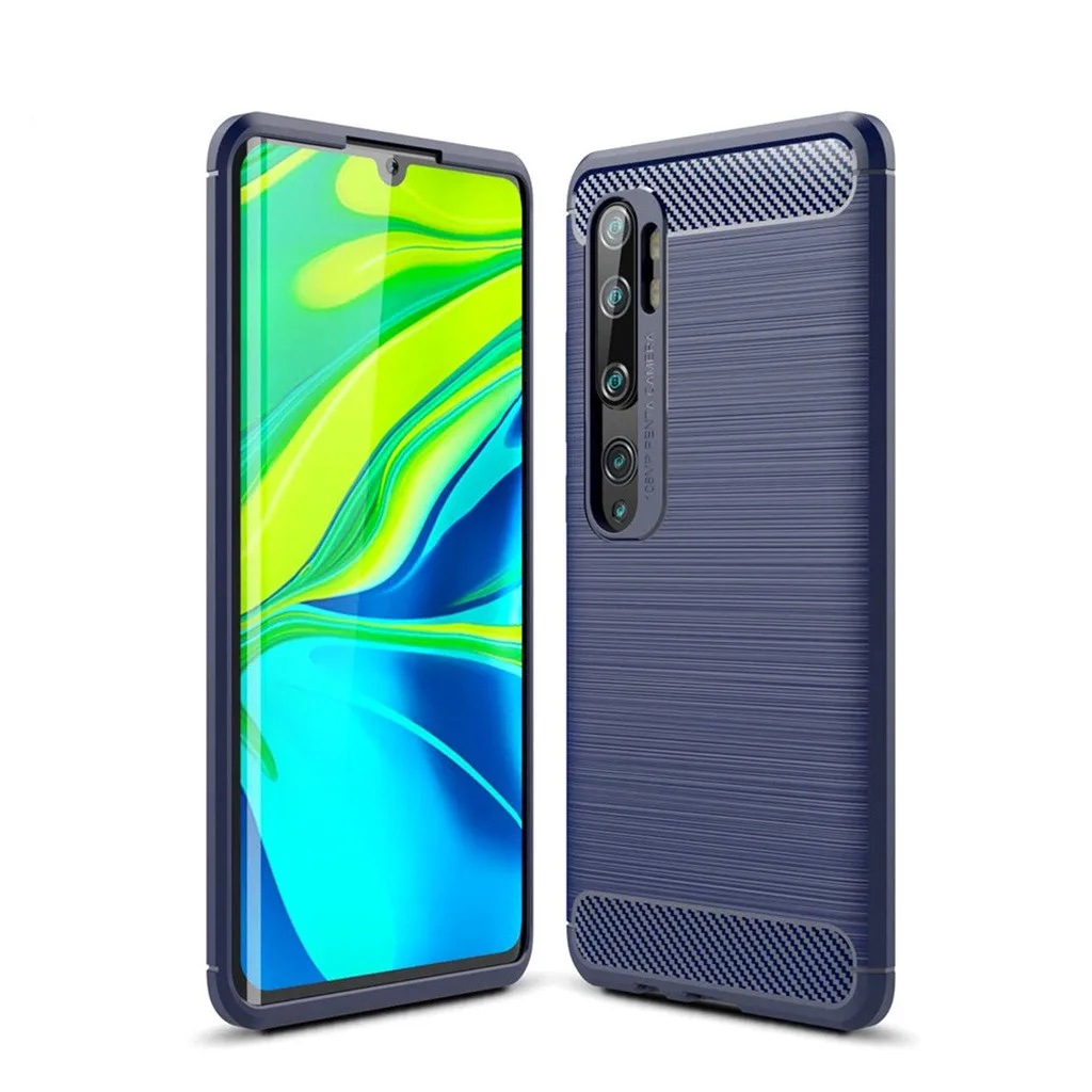 Blue Для Xiaomi mi Note 10 Pro 9H закаленное стекло Pre mi um полное покрытие защита экрана Нескользящая прозрачная Противоударная mi CC9 Pro горячая распродажа - Цвет: Blue