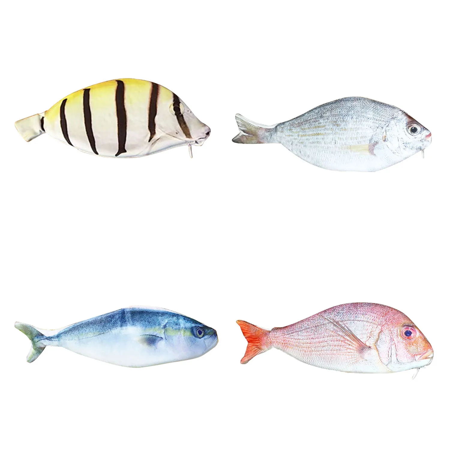 Пенал в форме рыбы чехол для карандашей школьный с рыбой оригинальный креативный