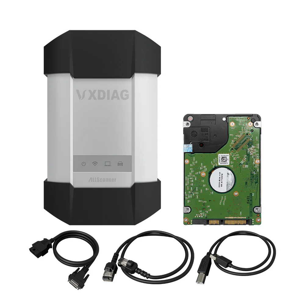  2019 Original VXDIAG C6 para BENZ con 500G HDD inalámbrico DOIP y función de AUDIO para Mercedes OB