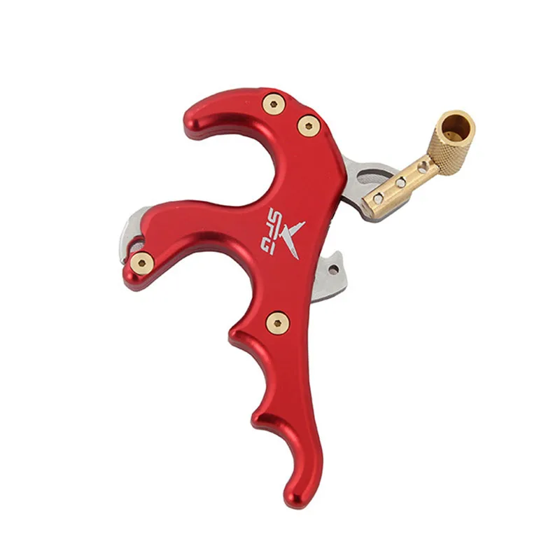 

Thumb Trigger Caliper Grip Compound Bow Attachment Part Accessories Assembly Sports Archery