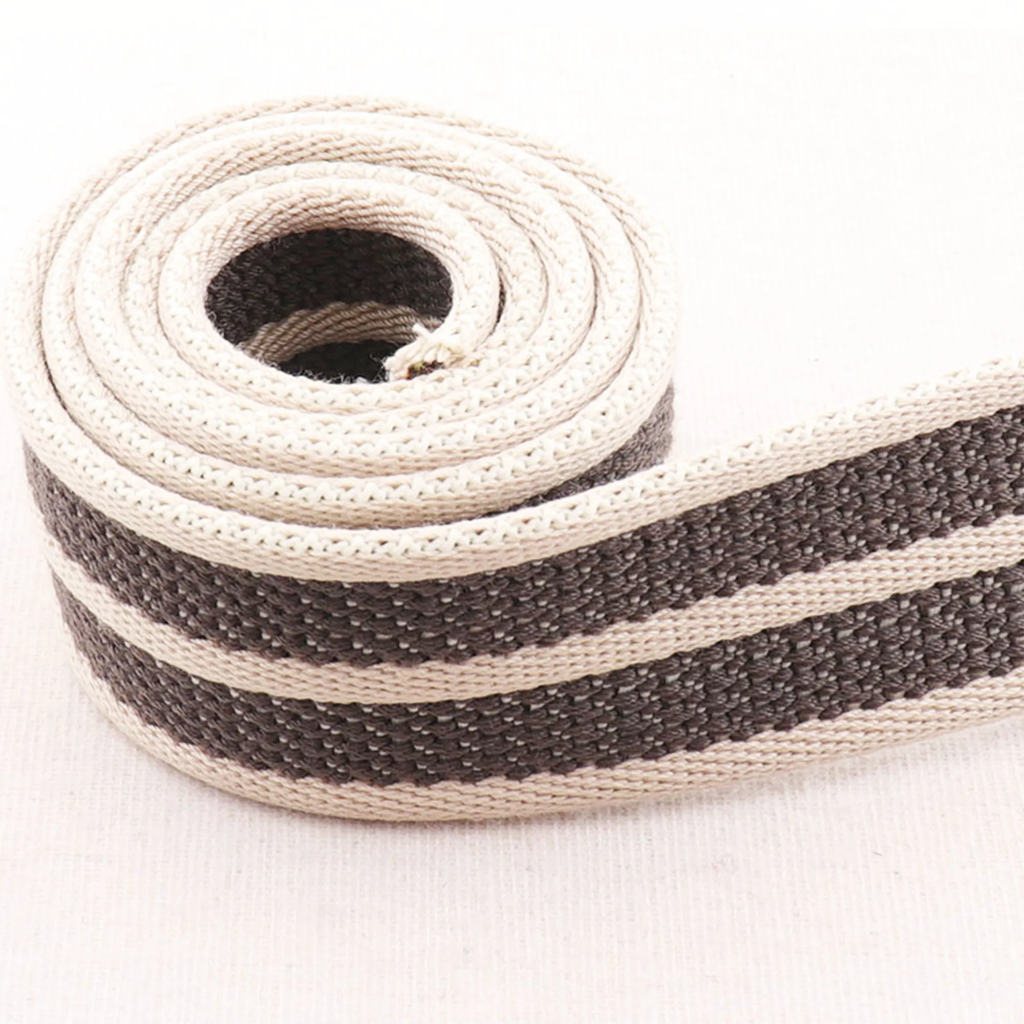 38 мм серый полосатый лямки кошелек ремень лента хаки Край Сумка сумки с ремнями