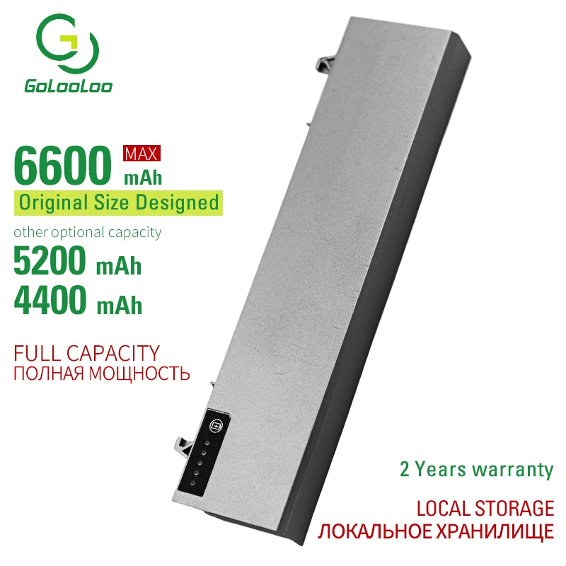 Golooloo 6 ячеек Аккумулятор для ноутбука Dell Latitude E6400 E6400 ATG E6400 XFR E6500 Precision M2400 M4400 M6400
