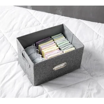 

Creative Household Clothes Storage Box Large Foldable Storage Bin Storage Box Organizer Containers Basket Cube with Lid