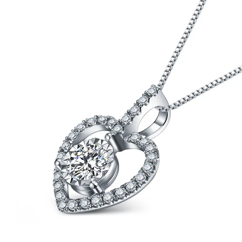 12ct/Центральный камень+ 0.15ct/боковой камень Ручной работы 18K золото натуральный бриллиант кулон ожерелье для женщин Свадьба- DHL
