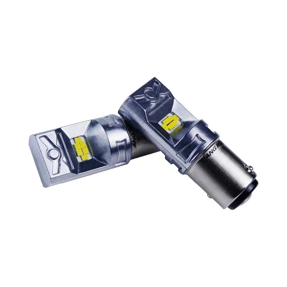 2 шт. BAY15d P21/5 W 1157 12 SMD CSP светодиодный фонарь задний тормоз Стоп задний светильник