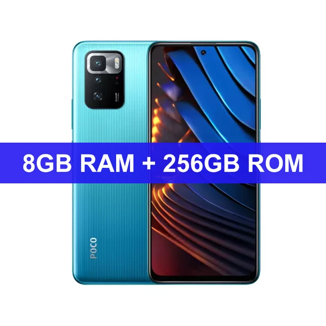 X3 GT Poco Factory + at POCO X3 GT 8GB RAM 128GB ROM Wave Blue