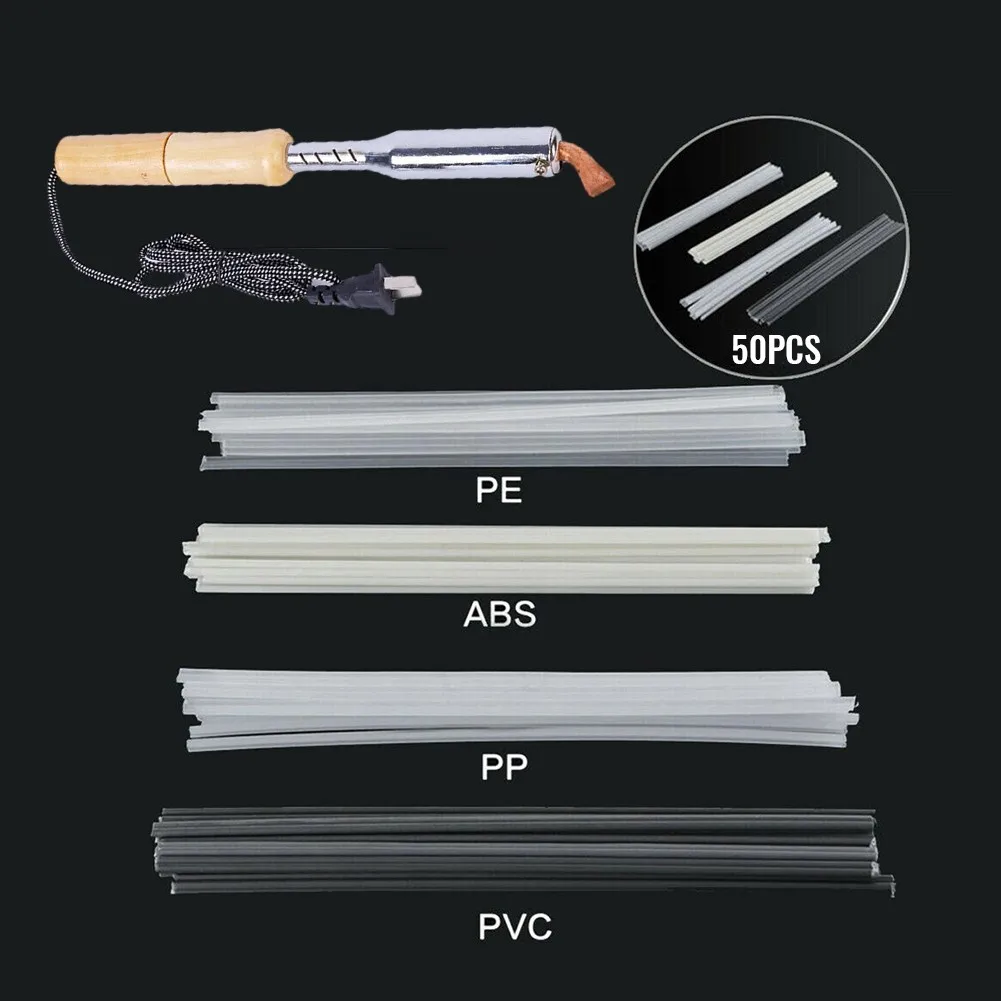 75 Electric Soldering Iron Plastic Welding Kit High Power Chisel Tip