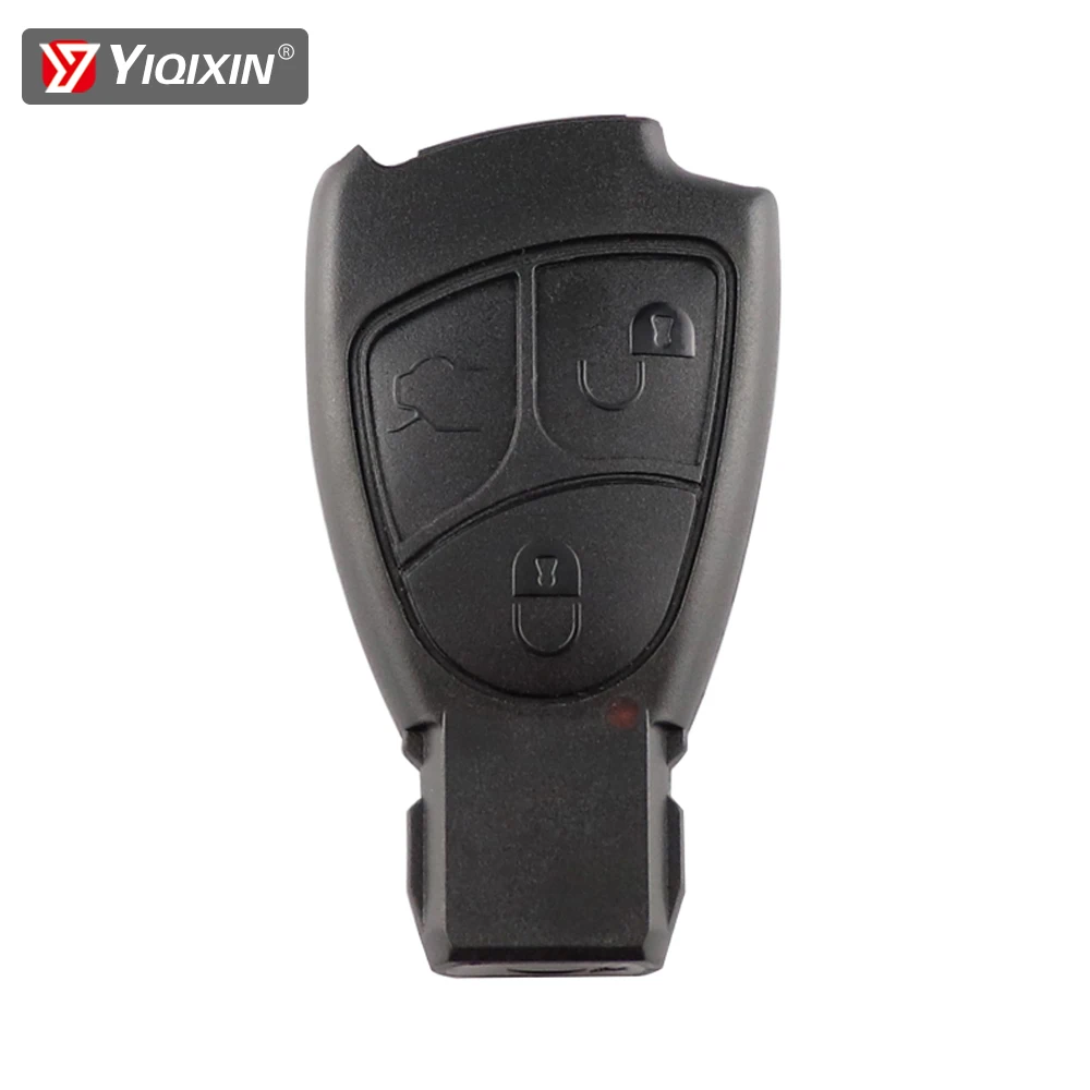Yiqixin 2/3/4 Pulsante Remote Car Key Shell Case Cover Per Mercedes Benz C B E Class W203 W211 W204 Yu Bn Cls Clk Key Sostituzione